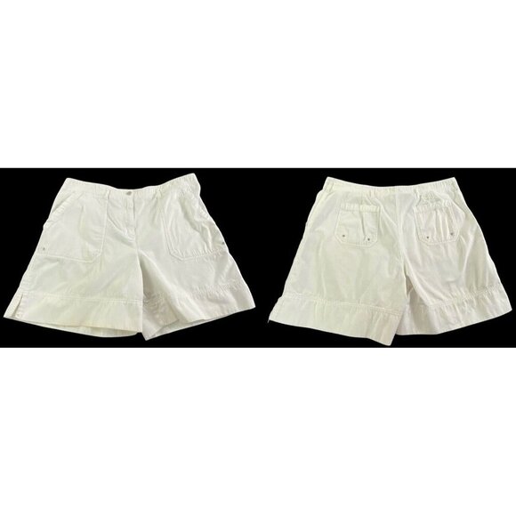 Lauren Ralph Lauren Pants - RALPH LAUREN Women Shorts Sz 16 White 6" Inseam Summer Outdoors Sports 77-35